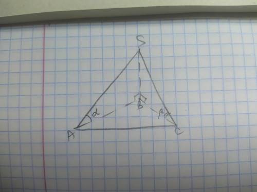 Основание пирамиды – прямоугольник. Две смежные боковые грани перпендикулярны основанию, а две други