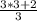 \frac{3*3+2}{3}