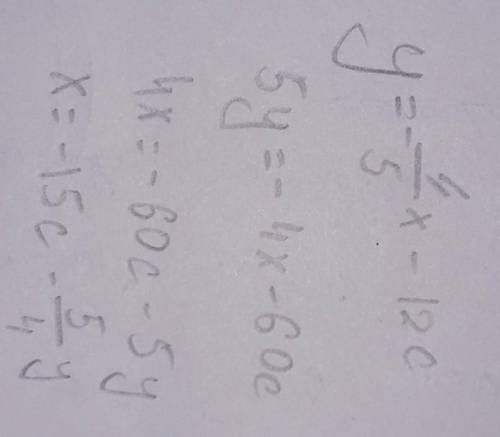 Найдите координаты точки пересечения функции у = -4/5х -12 с осью абциссю​