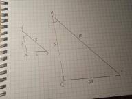 даны треугольники MNP и GHI, у которых угол N = угол Н, МN=5cм NP=6см, MP=8см, GH=5см, HI=18см, найд
