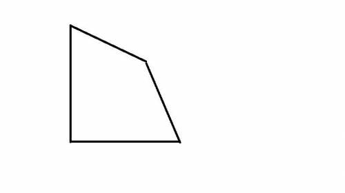 Изобразите четырехугольники, соответствующие условиям: а) только две стороны параллельныb) противоле