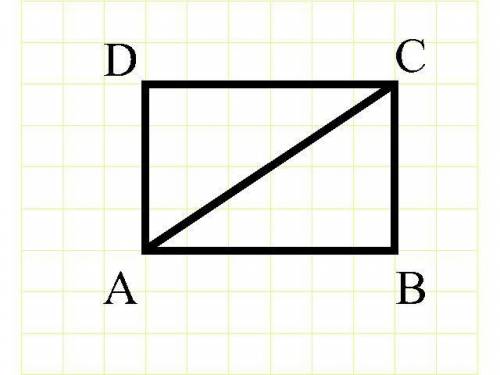Мм. До- Угол В — прямой,прямой, AB 30 мм, ,ВС 20 мм.стройте треугольник ABC до прямоугольника. Найди