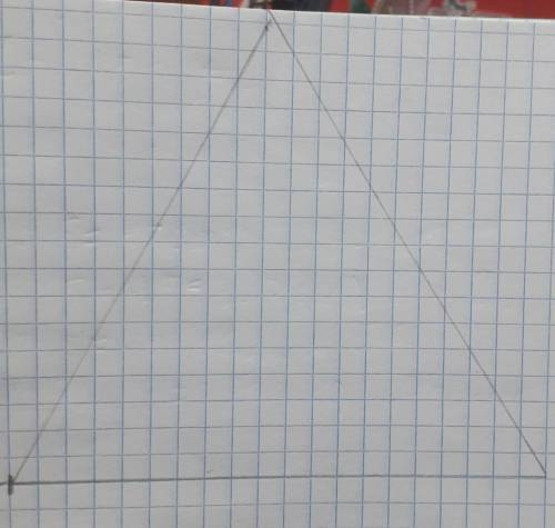 Начертите в тетради треугольник, у которого длина одной стороны равна 10 см. Запишите вид этого треу