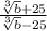 \frac{\sqrt[3]{b}+25 }{\sqrt[3]{b}-25}