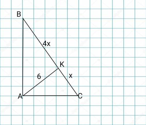 Висота прямокутного трикутника, проведена до гіпотенузи, дорівнює 6 см і ділить гіпотенузу на відріз