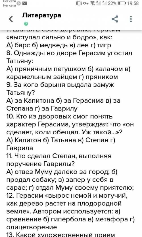 Что сделал Степан выполняя поручение Гаврилы? Произведение Муму ​