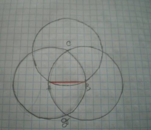 Начертить в тетради 5 произвольных окружностей с циркуля Найти длину окружности и площадь круга