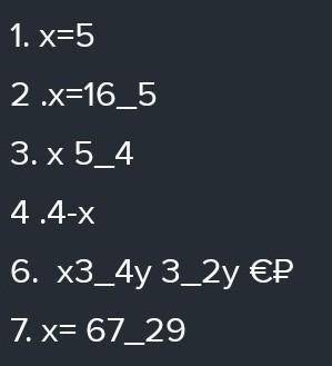 1) 7-3(х+1)=6 2) 5-2(3-х)=11 3) 2х-(7+х)=2 4) -3-3(3-2х)=1 Второй час уже мучаюсь, не могу понять, к