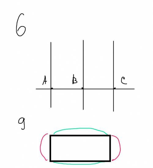 Вопросы, задачи и задания 1. Когда прямые называются параллельными?, Сколько прямых, параллельных да