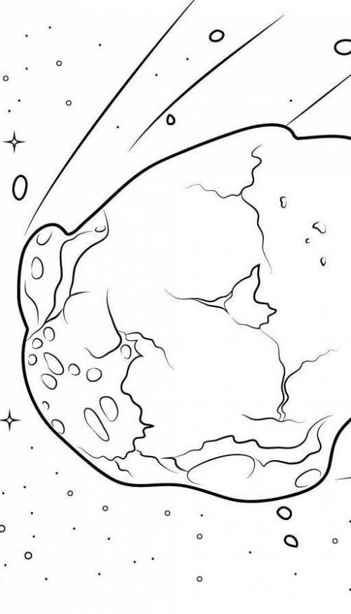 Нарисовать больших астироид я должен нарисовать ​