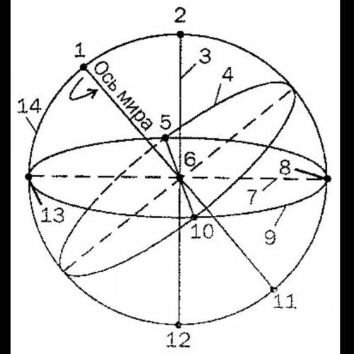Начертите модель небесной сферы звёзды Бетельгейзе (с чертежем)​