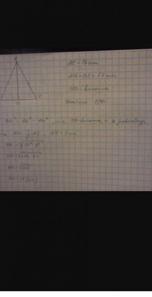 Дано: треугольник ABC и треугольник DNB угол N = угол C; BC =16 см, AB =24см BN = 6 см .Найти BD.​