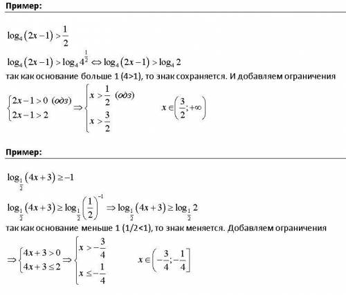 логарифм. неравенствa- решить пошагово с ОДЗ и интервалом./