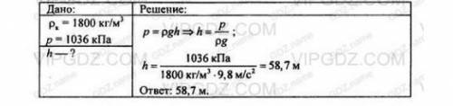 Давление для кирпичной кладки не должно превышать 1015 кПа, плотность кирпича равна 1800кг/м3. Каков