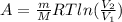 A = \frac{m}{M}RTln(\frac{V_2}{V_1})