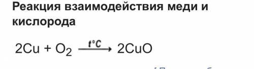 Cu +02 Cuo химическое уравнение​