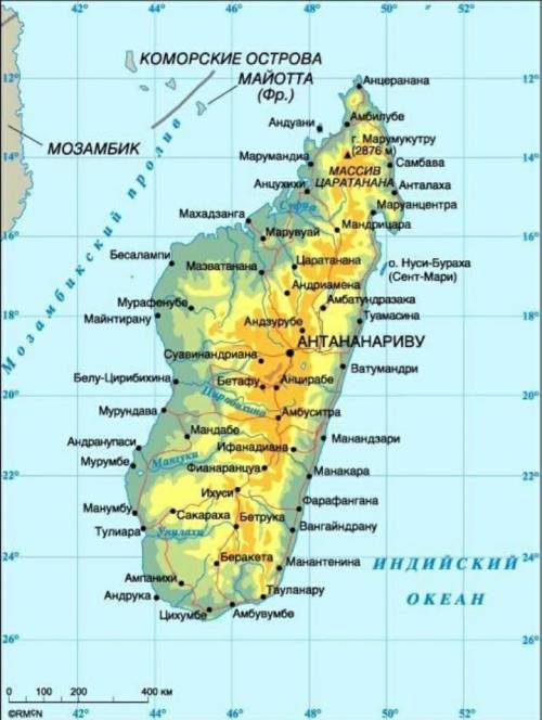 Какой остров в Гренландии имеет вот такие координаты 18°56′ ю. ш. 47°31′ в. д.