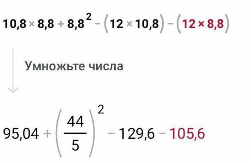 Xy+y²-12x-12y, если x=10,8 y=8,8​