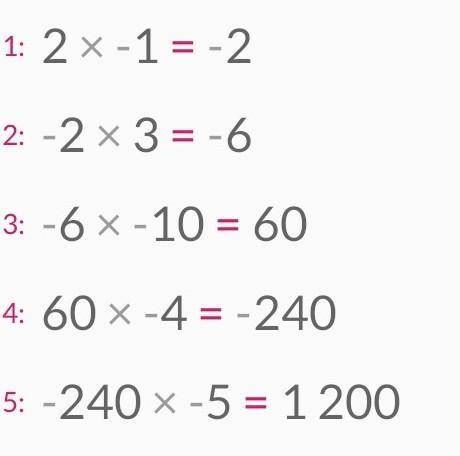 (+2)×(-1)×(+3)×(-10)×(-4)×(-5)=?​