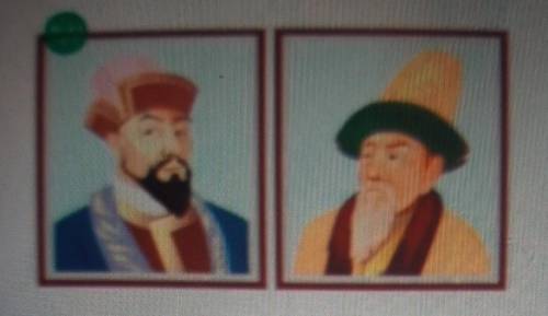 Из предложенных вариантов укажи изображение основателей Казахскогоханства.