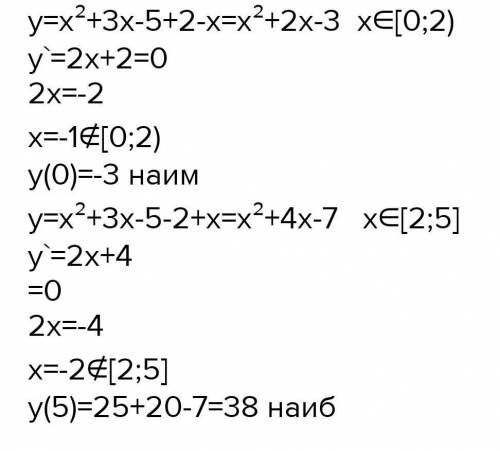 2. Найдите наибольшее и наименьшее значення 1y(x) = x+ —функциих на отрезке [0,5; 2].​