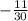 -\frac{11}{30}