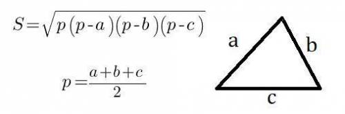 Как выглядит формула Герон