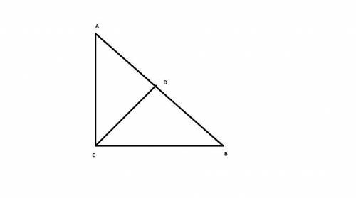 В треугольнике ABC уголC 90 градусов, угол B 35 градусов, CD высота найти углы треугольника ​