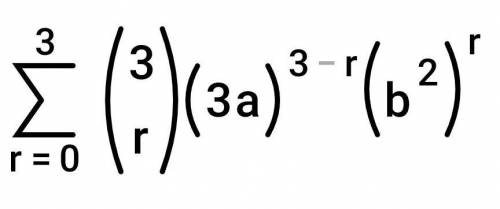 1. Представьте в виде многочленав) (3а+в^2)^3г) (2а-6в)^3​