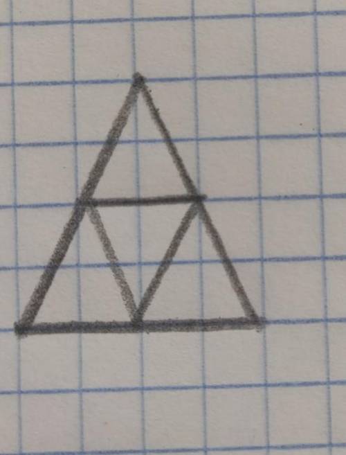 построить равнобедренный остроугольный треугольник и провести средние линии. сколько средних линий м