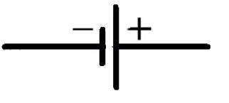 11. Какой знак обозначает гальванический элемент? А)B)C)D)​