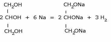 Какой тип реакции глицерина и натрия А) ГидролизБ) ГидрированиеВ) ЭтерификацияГ) Замещение​
