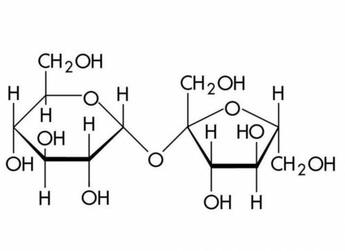Хімічна формула цукру​