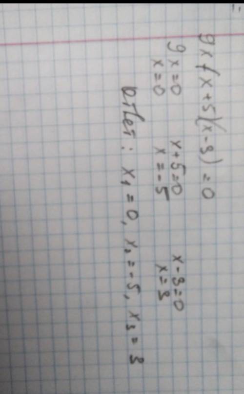 Розв'яжіть рівняння 3x+15 = 19-x *
