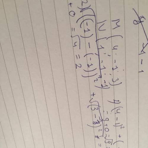 Найдите координаты и длину вектора MN, если: а) М(4;-1;3) N(1;-1;-1);б) М(19;4;35) N(20;3;40).​
