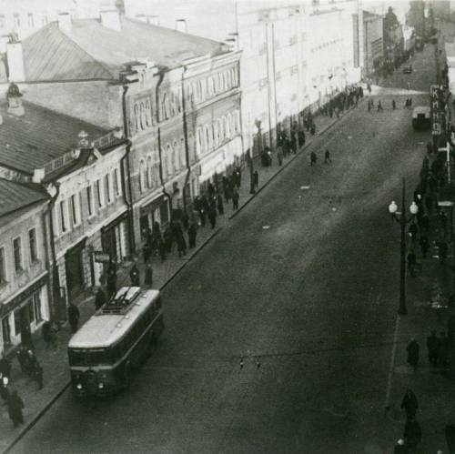 Улица Арбат 1935 год фото