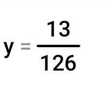 Реши уравнение:14y+8=21−112y.ответ: y= ​