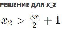 Рациональное неравенство. Урок 5 Реши неравенство: 2x2 – 3x – 2 > 0.x ∈ (–∞; –0,5) ∪ (2; +∞)x ∈ [