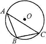 : Побудувати тупокутній трикутник і описати навколо нього кола