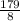 \frac{179}{8}