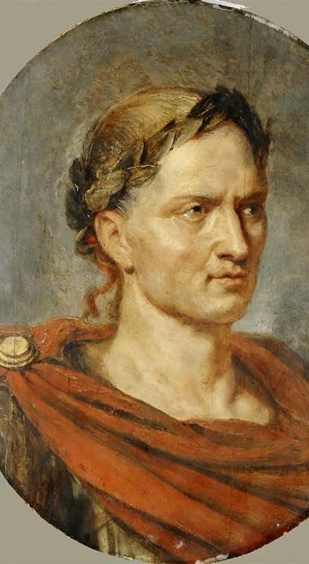 Історичний портрет Юлія Цезаря?​