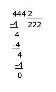 Вычисли столбиком432 : 2 =675 : 5 =924 : 2 =444 : 2 = ​
