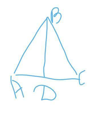 у рівнобедриному трикутнику знайдіть висоту проведину до основи,якщо бічно сторона і основа відповід