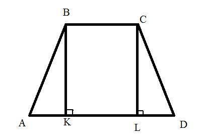 В рівнобедренній трапеції периметр дорівнює 64 см, різниця основ дорівнює 18 см, а висота відноситьс
