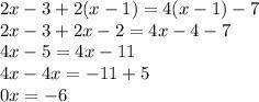 Плі до завтра(2x+3)(2x-3)*(x-2)(x+1)=7
