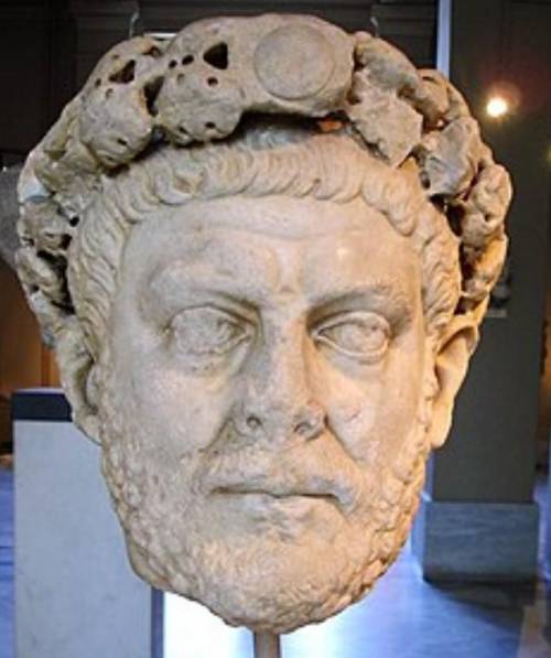 Історичний портрет імператора Діоклетіана .