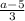 \frac{a-5}{3}