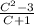 \frac{C^{2} -3}{C+1}