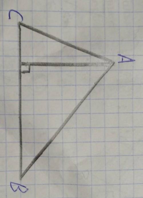 3. a) Постройте треугольник АВС по трем сторонам. b) Постройте высоту проведенную к стороне ВС.