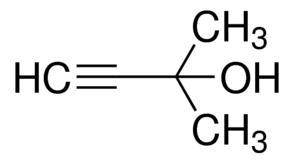 СТРУКТОРНА ФОРМУЛА НА 2-метил-3-бутин-2-ол структурна формула